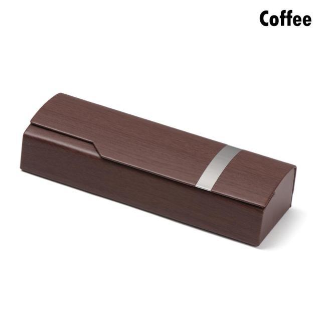 Vintage Retro Square Glasses Box Sunglasses Linen Folding Eyewear Case Optical Storage Glasses Case Hard Shell Sunglasses Foldable Protable Case Box Protective Glasses Case Holder With Magnet Closure