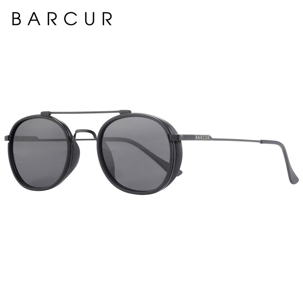 Vintage Round Retro BARCUR Design Round Sunglasses for Men Women Stevvex Sun Glasses Classic Eyewear Accessory Party Sunglasses Summer - Stevvex - Boy sunglasses, Elegant sunglasses, Girls sunglasses, Luxury sunglasses, Men sunglasses, Modern sunglasses, Popular sunglasses, Round sunglasses, Round sunglasses for men, Square sunglasses, Sunglasses, UV400 Sunglasses, Vintage sunglasses - Stevvex.com