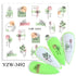 Water Decal Nail Art Decorations Nail Sticker Tattoo Full Cover Beauty Decals Manicure Supplies Accessories  Women Kids Girls Manicure Decoration Nail Art Supplies 3D Self-Adhesive Nail Decals Designer Nail Stickers for Acrylic Nails