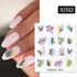 Water Nail Stickers Women Face Sketch Abstract Butterfly Image Sexy Girl Nail Art Decor Sliders Manicures For Nails Decoration Decal Self-Adhesive 3D Wave Design Decoration for Women Girls Tape Nail Art Stickers Decal Decoration