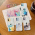 Watercolor Painting Phone Case for IPhone 13 12 11 Pro Max 14 Clear Shockproof Cover Marble Clear Watercolor Painting Soft Shockproof Protective Slim Cover for iPhone