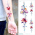 Waterproof Red Flowers Tattoo Multi-Colored Temporary Sticker Flower Lotus Tattoo Elegant Big Design For Womens - STEVVEX Beauty - 103, 3D Tattoo, Arm Tattoo, Beauty, Big Flowers Tattoo, Big Tattoo, Body Tattoo, Colorful Tattoo, Fashion Tattoo, Flower Tattoo, Girls Tattoo, Large Tattoo, Leg Tattoo, Luxury Tattoo, Red Flower Tattoo, Stylish Tattoo, Tattoo, Waterproof Tattoo, Women Tattoo, Womens Tattoo - Stevvex.com