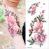 Waterproof Red Flowers Tattoo Multi-Colored Temporary Sticker Flower Lotus Tattoo Elegant Big Design For Womens - STEVVEX Beauty - 103, 3D Tattoo, Arm Tattoo, Beauty, Big Flowers Tattoo, Big Tattoo, Body Tattoo, Colorful Tattoo, Fashion Tattoo, Flower Tattoo, Girls Tattoo, Large Tattoo, Leg Tattoo, Luxury Tattoo, Red Flower Tattoo, Stylish Tattoo, Tattoo, Waterproof Tattoo, Women Tattoo, Womens Tattoo - Stevvex.com