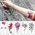 Waterproof Red Flowers Tattoo Multi-Colored Temporary Sticker Flower Lotus Tattoo Elegant Big Design For Womens - STEVVEX Beauty - 103, 3D Tattoo, Arm Tattoo, Beauty, Big Flowers Tattoo, Big Tattoo, Body Tattoo, Colorful Tattoo, Fashion Tattoo, Flower Tattoo, Girls Tattoo, Large Tattoo, Leg Tattoo, Luxury Tattoo, Red Flower Tattoo, Stylish Tattoo, Tattoo, Waterproof Tattoo, Women Tattoo, Womens Tattoo - Stevvex.com