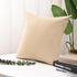Waterproof Throw Pillow Covers Solid Nordic Cushion Cover Decorative Outdoor Solid Throw Pillow Covers Linen Garden Farmhouse Cushion Cases Home Decor Pillow Case For Couch Bed Balcony