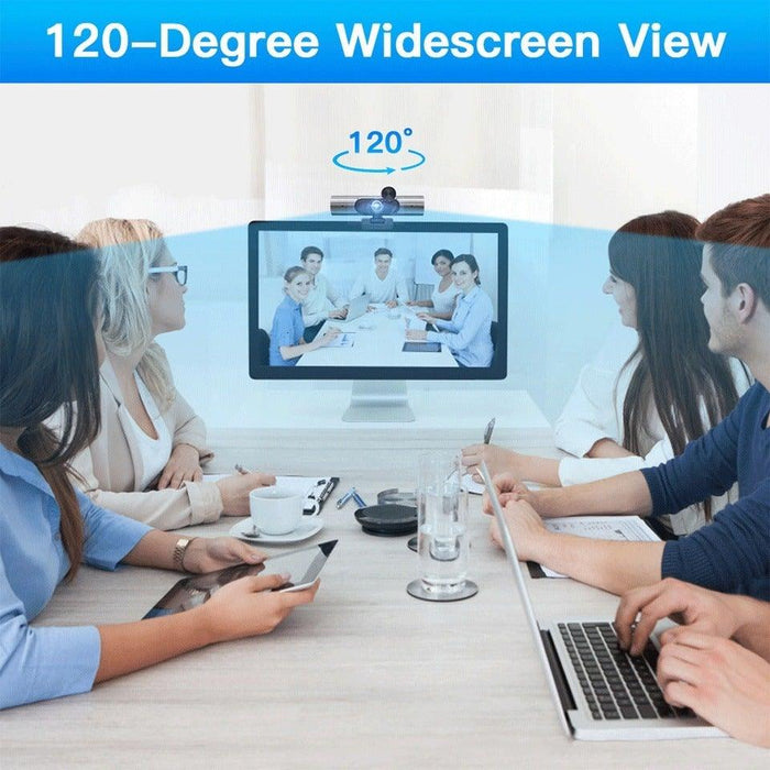 Webcam 1080P Full HD Autofocus Web Camera With Speaker Microphone USB Cam for PC Computer Laptop Video Calling Work Gaming 3D Noise Reduction - STEVVEX Gadgets - 1080P FULL HD CAM, 122, confrence calling camera, gaming camera, hd camera, laptop camera, video camera, webcam for recordig, webcamera, webcamera with microphone, wide angle camera, wide range laptop camera, widerange camera, widescreen camera - Stevvex.com