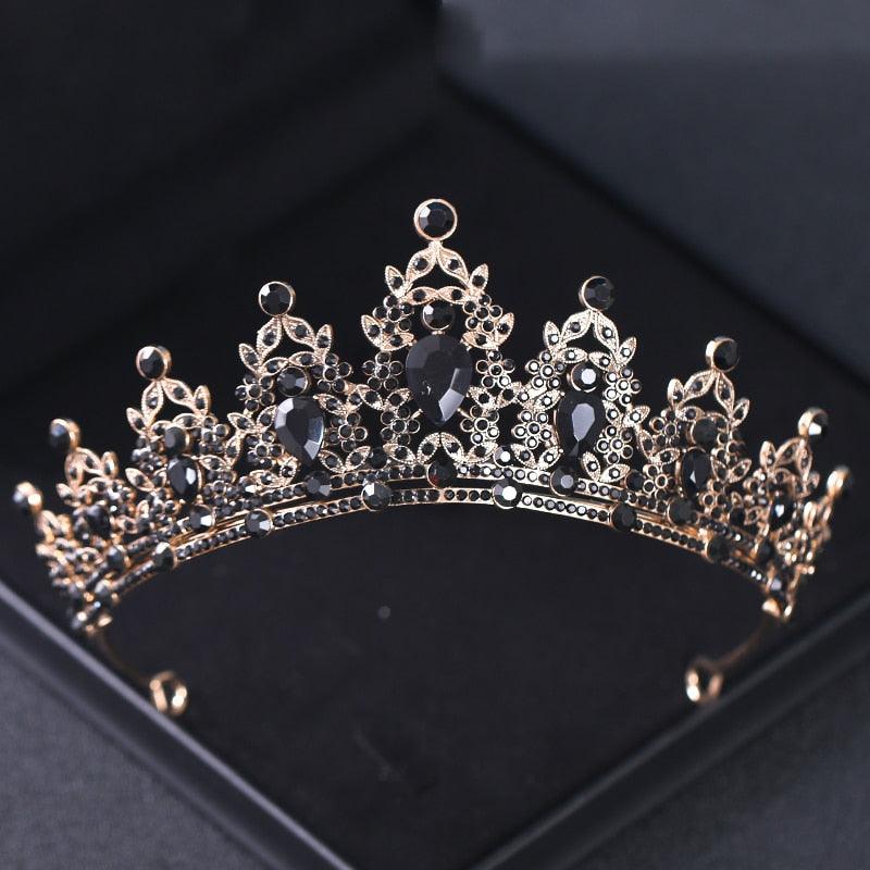 Wedding Hair Tiara Crystal Bridal Tiara Crown Silver Color Tiaras Wedding Hair Accessories Headpieces Head Jewelry Classic Wedding Tiara For Women Elegant Hair Accessories Queen Princess Crown