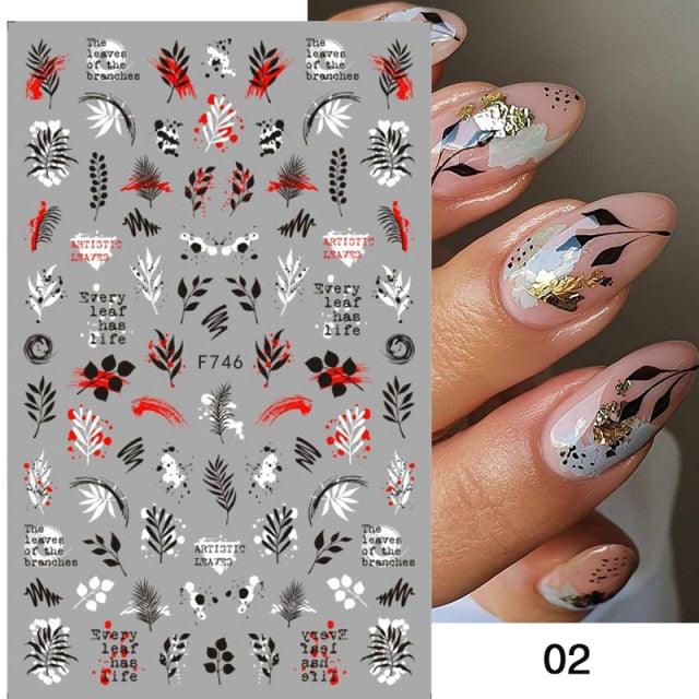 White Embossed Flower Lace Sticker Decal Wedding Nail Art Designs Floral Butterfly Japanese Manicures Nail Decoration Metallic Curve Strip Line Nail Decal Self-Adhesive 3D Wave Design Decoration for Women Girls Adhesive Striping Tape Nail Art Stickers