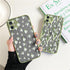White Flower Bud Phone Case for iPhone 11 12 13 Pro Max 7 8 Plus SE X XR XS MAX Green Floral Back Shockproof Floral Flower Pattern Design Silicone Case, Slim Shockproof  Protective Bumper Case Cover for iPhone