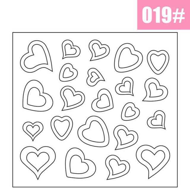 White French Manicure Strip Nail Art Form Fringe Tip Guides Sticker Line Tips Decoration Tool Tattoos Kids Nails Art Decoration Nail Strips Shiny French Tip Guides Stickers French Nail Stickers Form Fringe Guides for Decoration