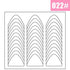 White French Manicure Strip Nail Art Form Fringe Tip Guides Sticker Line Tips Decoration Tool Tattoos Kids Nails Art Decoration Nail Strips Shiny French Tip Guides Stickers French Nail Stickers Form Fringe Guides for Decoration
