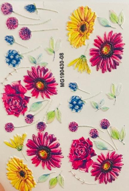 Winter Christmas Acrylic Engraved Nail Sticker Colorful Snow Design Decals Nail Water Slide Decals Nail Art Stickers Decals Christmas Snowflake Bronzing Christmas Slider Nail Art 3D Decals Decoration  Decals Snowflakes Elk Bear Christmas Xmas Stickers