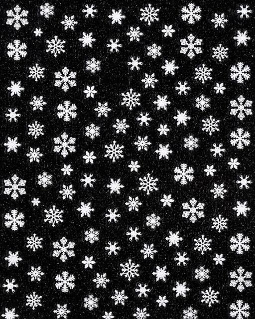 Winter Christmas Acrylic Engraved Nail Sticker Colorful Snow Design Decals Nail Water Slide Decals Nail Art Stickers Decals Christmas Snowflake Bronzing Christmas Slider Nail Art 3D Decals Decoration  Decals Snowflakes Elk Bear Christmas Xmas Stickers