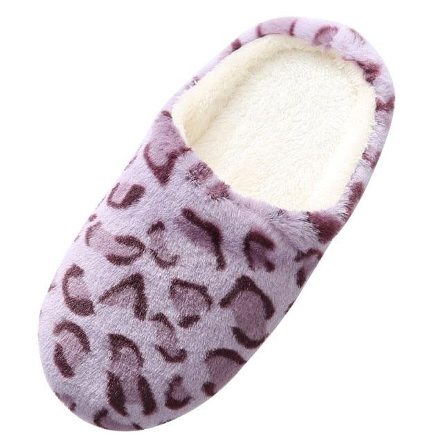 Winter Home Slippers Women Cotton Shoes Soft Plush Indoor Slippers Shoes For Women Men Couple Warm Fur Slippers Cute Comfy Fuzzy Knitted Memory Foam Slip On House Slippers