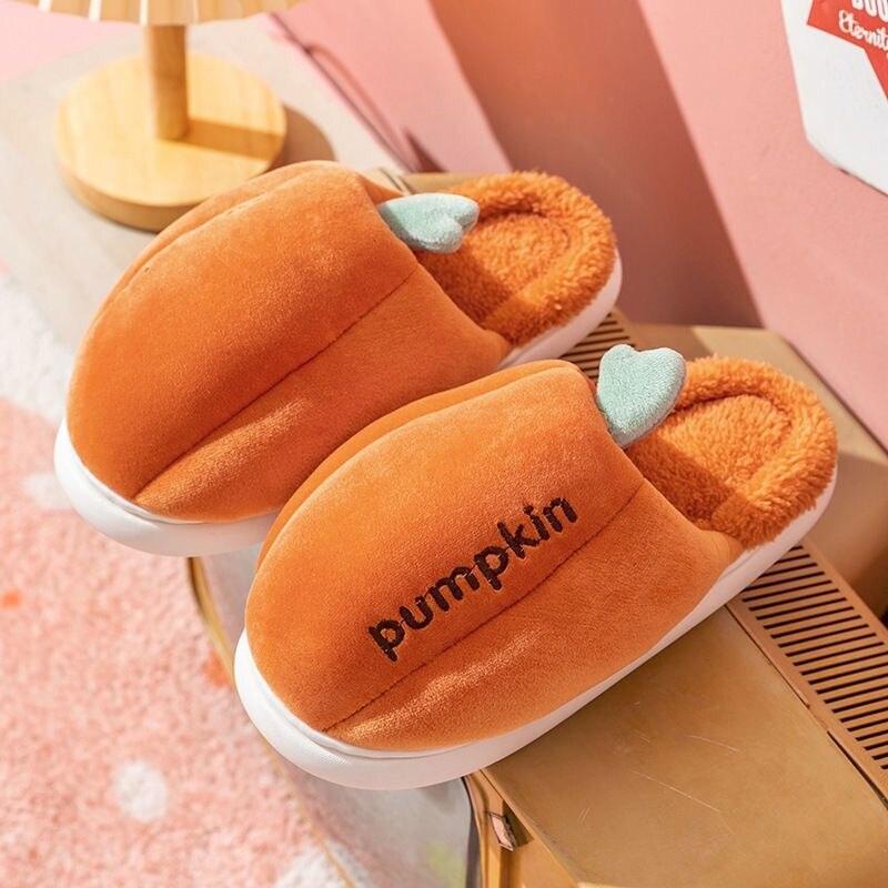 Winter Short Plush Cotton Home Slippers Women Indoor Floor Footwear Fashion Household Warm Slides Flat Couple Shoes House Slippers For Women Cozy Warm Memory Foam Mens Home Shoes Plush Fuzzy Indoor Slipper