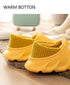 Winter Slippers Warm Men Shoes Waterproof Women Couples Non-Slip Plush Cotton Indoor Outdoor Cozy Home Autumn Thick Slippers Cozy Slip-On Memory Foam Fur House Slippers Warm Fleece Lining Indoor Outdoor Garden Bedroom Plush Shoes
