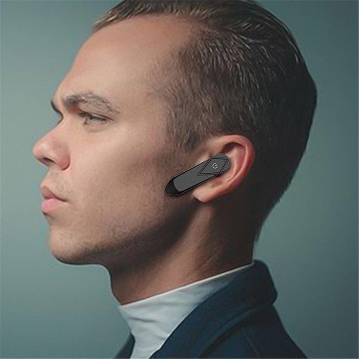 Wireless Bluetooth Headset Business Hands Free Long Standby V5.0 Earphones Waterproof Sport Earbuds With Microphone For Driving - STEVVEX Headphones - 123, earphone, headphone, headphones, headphones high quality, Headphones High Quality For Music, Headphones High Quality In Ear Mobile, headphones high quality sound, headset, Metal in-ear earphones, Mini Earbuds, Over-Ear Headphones with Mic, single headphones, Sound Sports Wireless, Sport Wireless Earphone - Stevvex.com