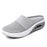 Women Mesh Lightweight Shoes Modern Clogs Female Air Cushion Sandals Thick Bottom Sneakers Air Cushion Slip-On Walking Shoes Breathable Casual Outdoor Walk Sneakers With Arch Support