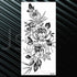 Women's Fashion Flower Temporary Tattoos Sticker Fake Rose Waterproof Large Realistic Black Colorful Flowers Tattoos - STEVVEX Beauty - 103, 3D Tattoo, Arm Tattoo, Back Tattoo, Beauty, Big Tattoo, Black Tattoos, Body Tattoo, Colorful Tattoo, Extra Large Tattoo, Fashion Tattoo, Flower Tattoo, Girls Tattoo, Large Tattoo, Lavender Tattoo, Leg Tattoo, Lotus Tattoo, Luxury Tattoo, Modern Tattoo, Shoulder Tattoo, Stylish Tattoo, Tattoo, Waterproof Tattoo, Women Tattoo, Womens Tattoo - Stevvex.com
