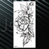 Women's Fashion Flower Temporary Tattoos Sticker Fake Rose Waterproof Large Realistic Black Colorful Flowers Tattoos - STEVVEX Beauty - 103, 3D Tattoo, Arm Tattoo, Back Tattoo, Beauty, Big Tattoo, Black Tattoos, Body Tattoo, Colorful Tattoo, Extra Large Tattoo, Fashion Tattoo, Flower Tattoo, Girls Tattoo, Large Tattoo, Lavender Tattoo, Leg Tattoo, Lotus Tattoo, Luxury Tattoo, Modern Tattoo, Shoulder Tattoo, Stylish Tattoo, Tattoo, Waterproof Tattoo, Women Tattoo, Womens Tattoo - Stevvex.com