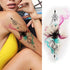 Women's Fashion Flower Temporary Tattoos Sticker Fake Rose Waterproof Large Realistic Black Colorful Flowers Tattoos - STEVVEX Beauty - 103, 3D Tattoo, Arm Tattoo, Back Tattoo, Beauty, Big Tattoo, Black Tattoos, Body Tattoo, Colorful Tattoo, Extra Large Tattoo, Fashion Tattoo, Flower Tattoo, Girls Tattoo, Large Tattoo, Lavender Tattoo, Leg Tattoo, Lotus Tattoo, Luxury Tattoo, Modern Tattoo, Shoulder Tattoo, Stylish Tattoo, Tattoo, Waterproof Tattoo, Women Tattoo, Womens Tattoo - Stevvex.com
