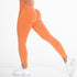 Women Seamless High Waist Lifting Yoga Pants Pure Color Running Workout Fitness Leggings Seamless Leggings Yoga Pants Gym Outfits Workout Clothes Fitness Sport Women Fashion Wear Solid Pink Stretchy Sport Leggings