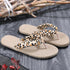 Women Summer Floral Flip Flops Beach Sandals Thongs Slippers Hemp Rope Travel Flip-Flops Unisex Home Slippers Flax Women House Slipper Open-Toe Breathable Slippers
