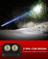 Work Light Rechargeable LED Camping Waterpoof Portable Multifunctional Adjustable USB Light Hanging Hook& Magnetic Base Flashlight For Hurricane Camping Hiking Riding Fishing Jogging Household - STEVVEX Lamp - 200, Adjustable Flashlight, Flashlight, Gadget, Headlamp, Headlight, Headtorch, lamp, Rechargeable Flashlight, Rechargeable Headlamp, Rechargeable Headlight, Rechargeable Torchlight, Torchlight, Waterproof Flashlight, Waterproof Headlamp, Waterproof Headlight, Waterproof Torchlight - Stevvex.com