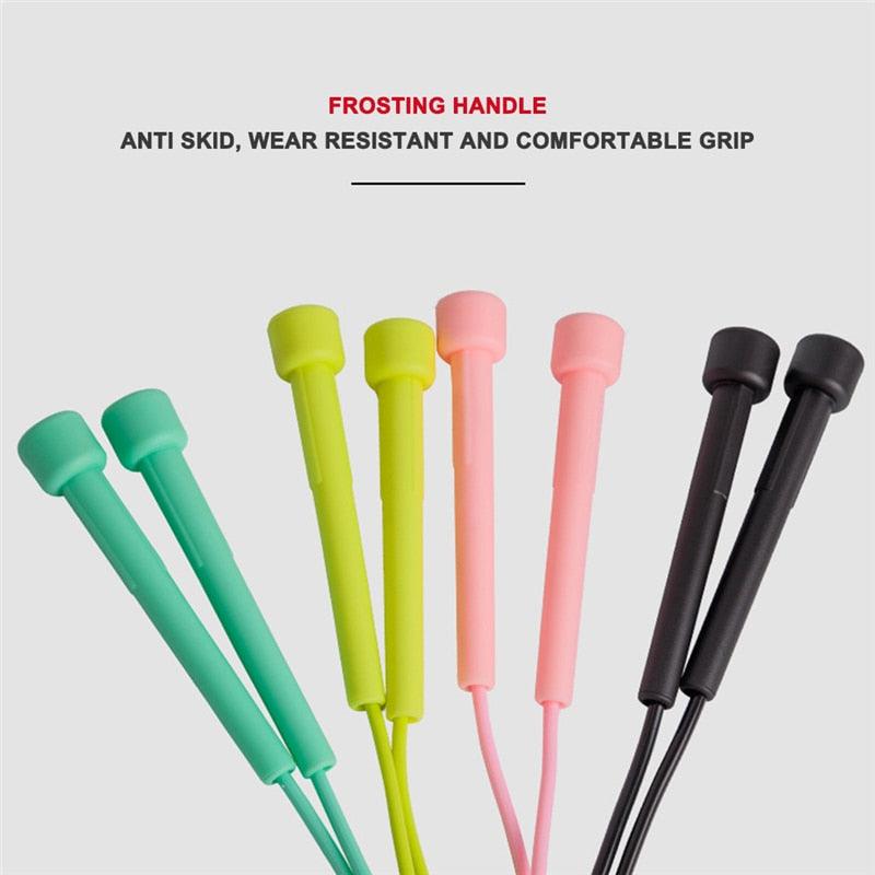 Workout PVC Jump Rope Sport Skipping For Gym Fitness Home Exercise Slim Body Workout Adjustable PVC Jump Rope For Cardio Fitness Versatile Jump Rope For Both Kids Adults Great Jump Rope For Exercise