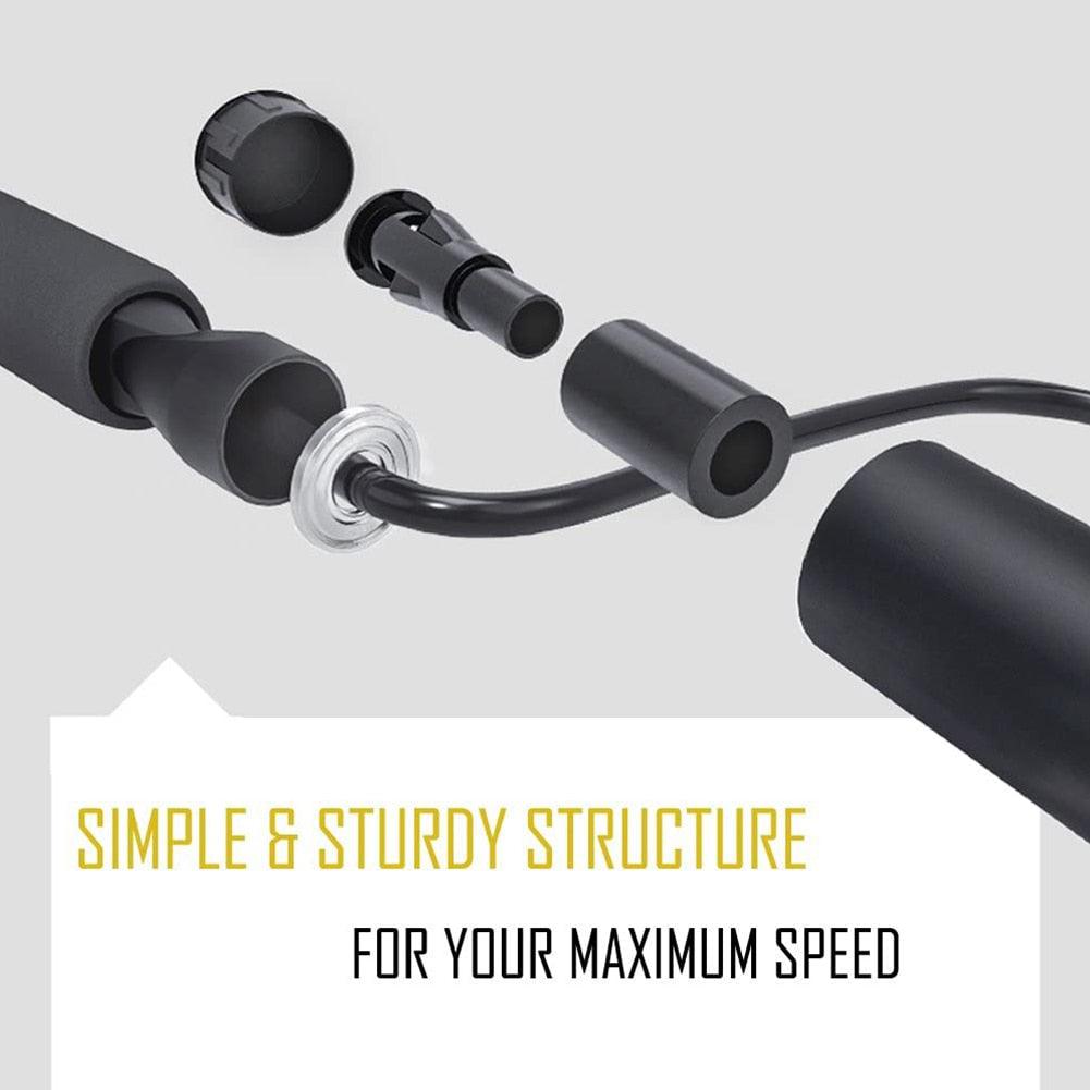 Workout PVC Jump Rope Sport Skipping For Gym Fitness Home Exercise Slim Body Workout Adjustable PVC Jump Rope For Cardio Fitness Versatile Jump Rope For Both Kids Adults Great Jump Rope For Exercise